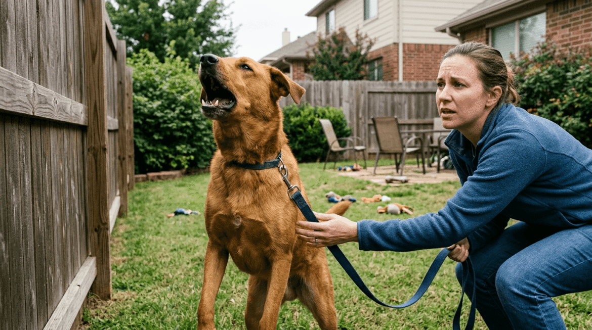 Dog barking problems showing excessive barking behavior issue and training challenges