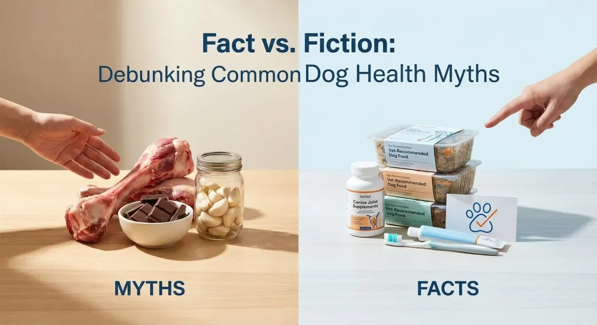 dog health myths — Fact vs. Fiction: Debunking Common Dog Health Myths