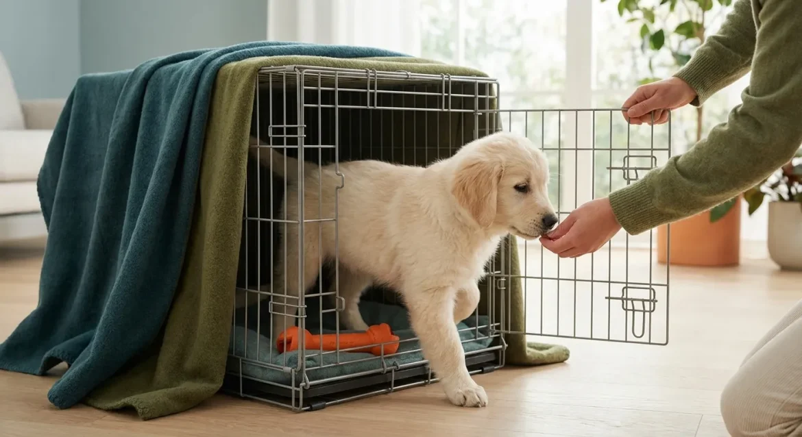 crate training puppy — Crate Training Your Puppy: A Gentle and Effective Approach